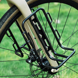 Maxbell 2xBike Front Carrier Rack Durable Cargo Pannier for Bicycle Accessories Riding