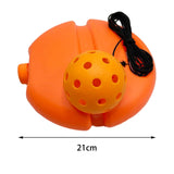Maxbell 3xPickleball Trainer Improve Speed for Beginner Single Player Pickleball Lover orange ball