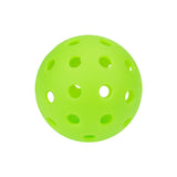 Maxbell 2x12 Pieces Pickleball Balls 74mm Standard Hollow Ball Accessories for Outdoor green