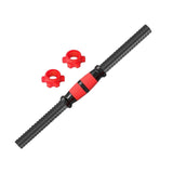 Maxbell 2xBarbell Bar Portable AntiSlip Grip Threaded Handles for Exercise Workout Gym 35cm