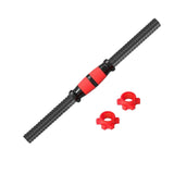 Maxbell 2xBarbell Bar Portable AntiSlip Grip Threaded Handles for Exercise Workout Gym 55cm