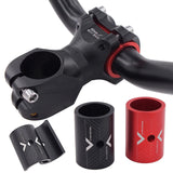 Maxbell 3xBike Handlebar Shim Spacer 25.4mm - 31.8mm Cycling Parts Bicycle Stem Gasket Black
