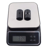 Maxbell 4xBike Handlebar Shim Spacer 25.4mm - 31.8mm Cycling Parts Bicycle Stem Gasket Black