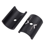 Maxbell 4xBike Handlebar Shim Spacer 25.4mm - 31.8mm Cycling Parts Bicycle Stem Gasket Black