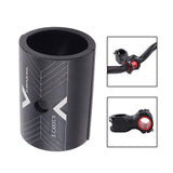 Maxbell 4xBike Handlebar Shim Spacer 25.4mm - 31.8mm Cycling Parts Bicycle Stem Gasket Black