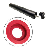 Maxbell 3xBilliard Cue Bottom Practical Durable Portable Spare Part Pool Cue Block End Red