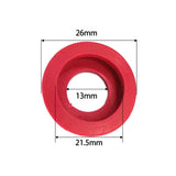 Maxbell 3xBilliard Cue Bottom Practical Durable Portable Spare Part Pool Cue Block End Red