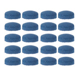 Maxbell 20Pcs Pool Cue Tips Replacement Part Accessories Portable Billiards Cue Tips 13mm