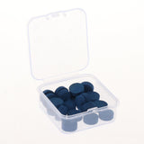 Maxbell 20Pcs Pool Cue Tips Replacement Part Accessories Portable Billiards Cue Tips 10mm