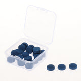 Maxbell 20Pcs Pool Cue Tips Replacement Part Accessories Portable Billiards Cue Tips 10mm