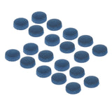 Maxbell 20Pcs Pool Cue Tips Replacement Part Accessories Portable Billiards Cue Tips 12mm