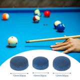 Maxbell 30 Pieces Pool Cue Tips High Hardness Repair Accessories Billiard Game Heads 13mm