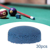 Maxbell 30 Pieces Pool Cue Tips High Hardness Repair Accessories Billiard Game Heads 12mm