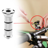 Maxbell Bike Headset Expander Durable Metal Bike Expander Bolt Bike Fork Headset Cap Soccer