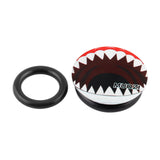 Maxbell Bike Crank Cover Bicycle Crank Arm Dust Cap Aluminum Alloy Center Shaft Caps Shark