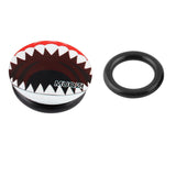 Maxbell Bike Crank Cover Bicycle Crank Arm Dust Cap Aluminum Alloy Center Shaft Caps Shark