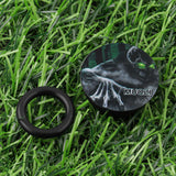 Maxbell Maxbell Bike Crank Cover Bicycle Crank Arm Dust Cap Aluminum Alloy Center Shaft Caps Death