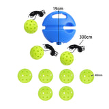 Maxbell Pickleball Trainer Practical Pickleball Training for Sports Exercise Outdoor Green Ball