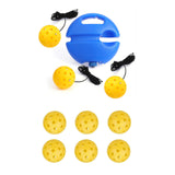 Maxbell Pickleball Trainer Practical Pickleball Training for Sports Exercise Outdoor Yellow Ball