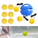 Maxbell Pickleball Trainer Practical Pickleball Training for Sports Exercise Outdoor Yellow Ball