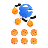 Maxbell Pickleball Trainer Practical Pickleball Training for Sports Exercise Outdoor Orange Ball