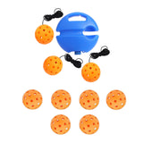 Maxbell Pickleball Trainer Practical Pickleball Training for Sports Exercise Outdoor Orange Ball