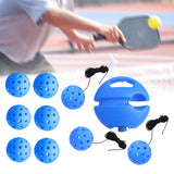 Maxbell Pickleball Trainer Practical Pickleball Training for Sports Exercise Outdoor Blue Ball