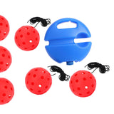Maxbell Pickleball Trainer Practical Pickleball Training for Sports Exercise Outdoor Red Ball