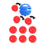 Maxbell Pickleball Trainer Practical Pickleball Training for Sports Exercise Outdoor Red Ball