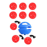 Maxbell Pickleball Trainer Practical Pickleball Training for Sports Exercise Outdoor Red Ball