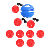 Maxbell Pickleball Trainer Practical Pickleball Training for Sports Exercise Outdoor Red Ball