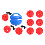 Maxbell Pickleball Trainer Practical Pickleball Training for Sports Exercise Outdoor Red Ball
