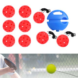 Maxbell Pickleball Trainer Practical Pickleball Training for Sports Exercise Outdoor Red Ball