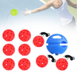 Maxbell Pickleball Trainer Practical Pickleball Training for Sports Exercise Outdoor Red Ball
