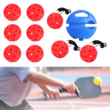 Maxbell Pickleball Trainer Practical Pickleball Training for Sports Exercise Outdoor Red Ball