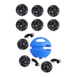 Maxbell Pickleball Trainer Practical Pickleball Training for Sports Exercise Outdoor Black Ball