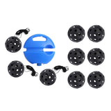 Maxbell Pickleball Trainer Practical Pickleball Training for Sports Exercise Outdoor Black Ball