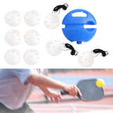 Maxbell Pickleball Trainer Practical Pickleball Training for Sports Exercise Outdoor White Ball