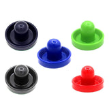 Maxbell 4 Air Hockey Pushers and 8 Pucks 2.5 inch Pucks for Family Game Tables Party 4 Colors