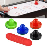 Maxbell 4 Air Hockey Pushers and 8 Pucks 2.5 inch Pucks for Family Game Tables Party 4 Colors