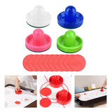 Maxbell Air Hockey Pushers and Pucks Air Hockey Paddles for Home Table Hockey Family Style A