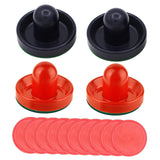 Maxbell Air Hockey Pushers and Pucks Air Hockey Paddles for Home Table Hockey Family Style D