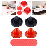 Maxbell Air Hockey Pushers and Pucks Air Hockey Paddles for Home Table Hockey Family Style D