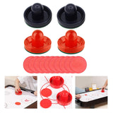 Maxbell Air Hockey Pushers and Pucks Air Hockey Paddles for Home Table Hockey Family Style D