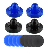 Maxbell Air Hockey Pushers and Pucks Air Hockey Paddles for Home Table Hockey Family Style F