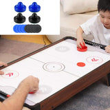 Maxbell Air Hockey Pushers and Pucks Air Hockey Paddles for Home Table Hockey Family Style F