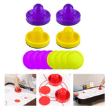 Maxbell Air Hockey Pushers and Pucks Air Hockey Paddles for Home Table Hockey Family Style H