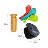 Maxbell Freediving Ear Equalization with Storage Box Freediving Ear Pressure Balance Gold