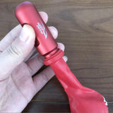 Maxbell Freediving Ear Equalization with Storage Box Freediving Ear Pressure Balance Red