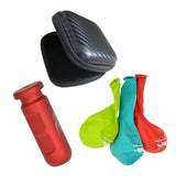 Maxbell Freediving Ear Equalization with Storage Box Freediving Ear Pressure Balance Red